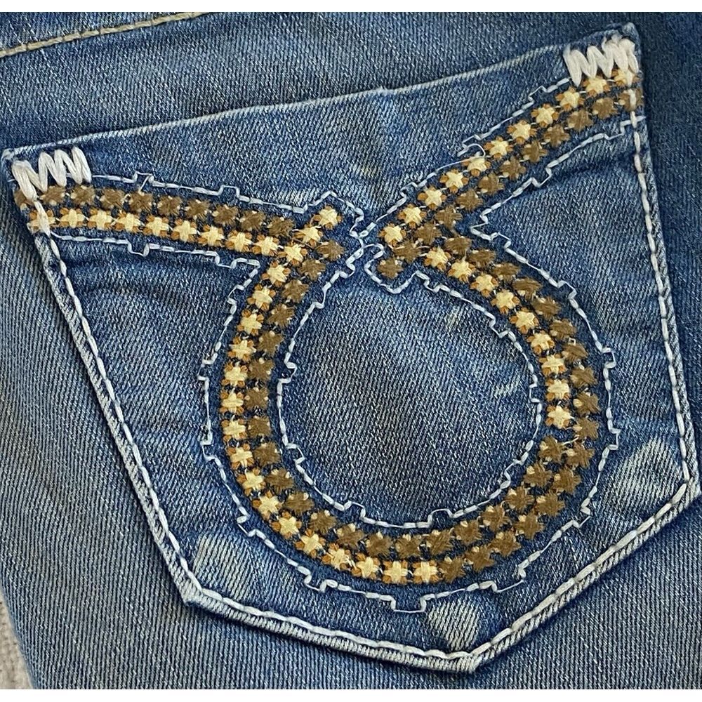 Big Star Jeans Womens Sz 26 x 26 Remy Thick Stitch Low Rise Stretch Straight Leg - Picture 7 of 11